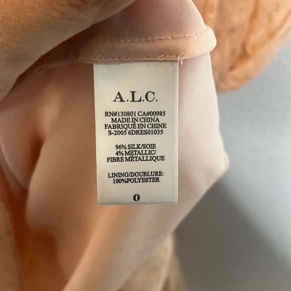 A.L.C. Sidney Dress Pale Pink - Picture 8 of 8